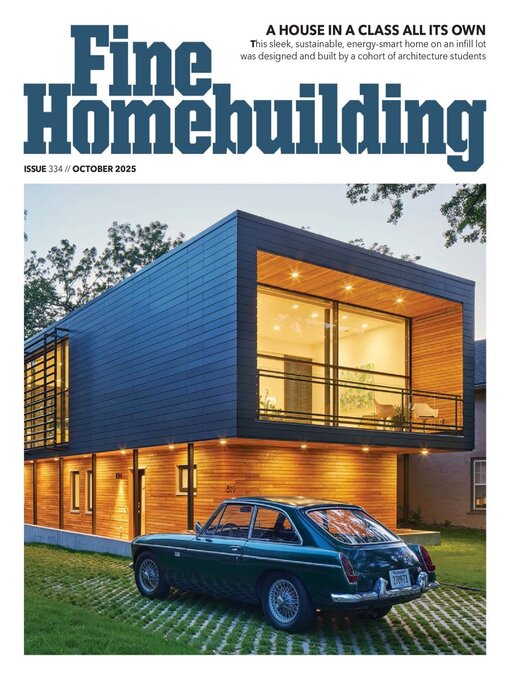 Title details for Fine Homebuilding Magazine by Active Interest Media HoldCo, Inc. - Available
